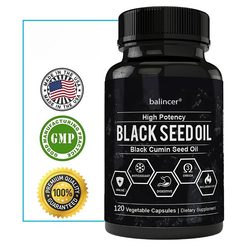 Health With Wellness - Black Cumin Seed Oil - Supports