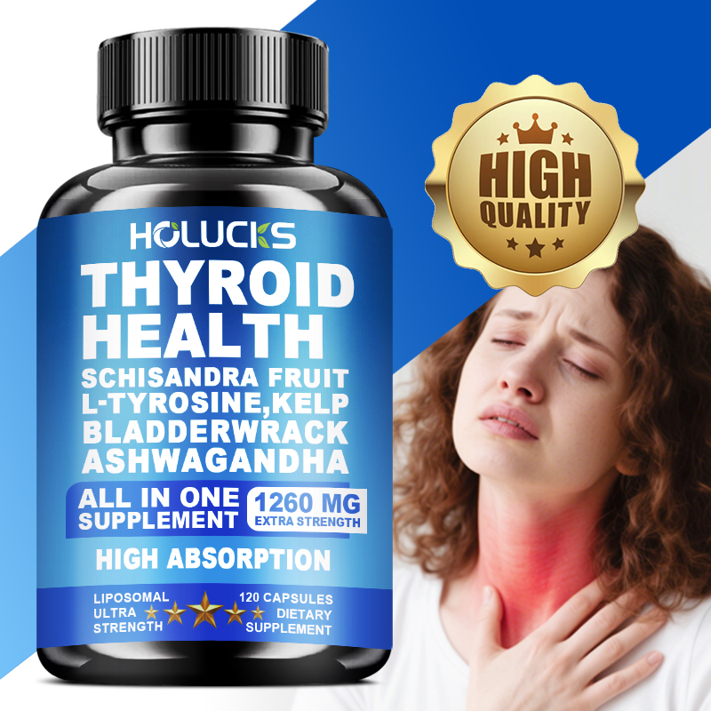 Health With Wellness - Thyroid Health Complex, Thyroid Function Support,