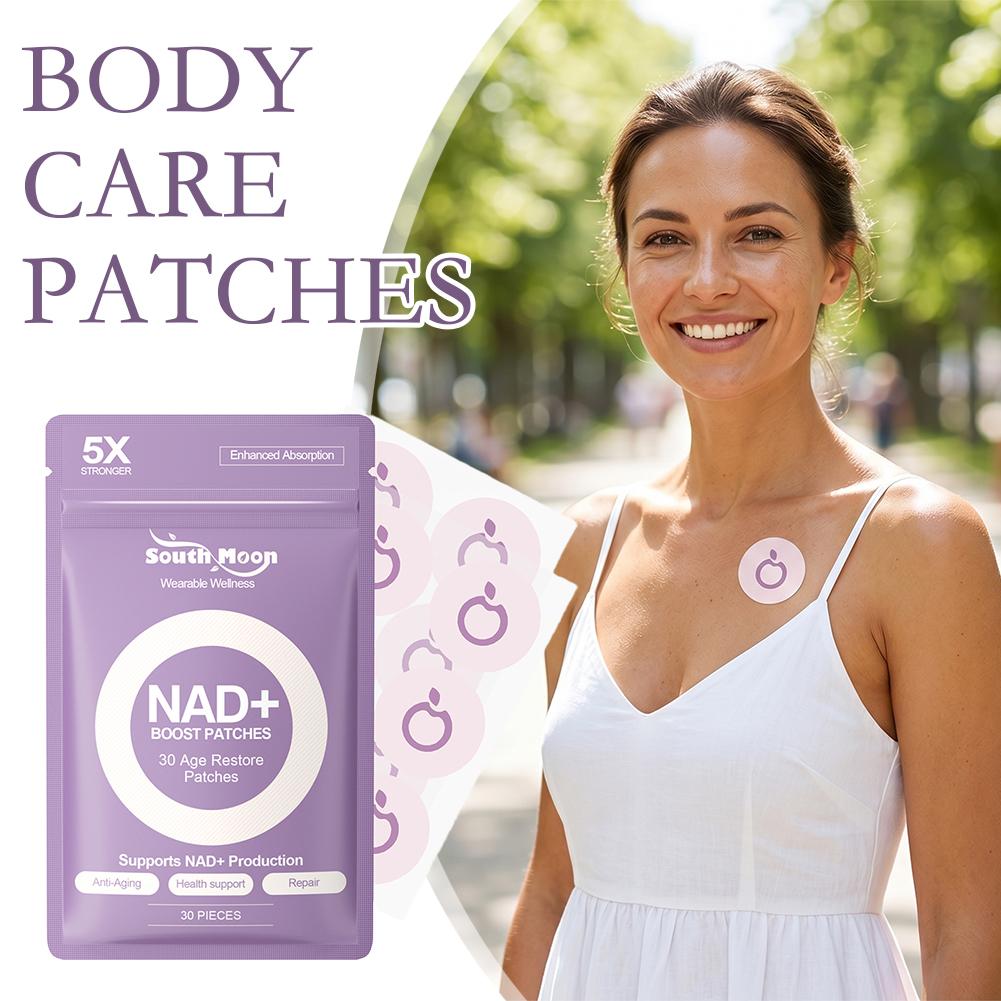 Health With Wellness - 30 Pieces NAD+ Boost Patches Anti-Aging
