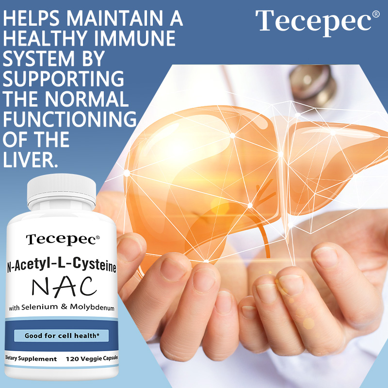 Health With Wellness - NAC Capsules – Antioxidant, Support Skin