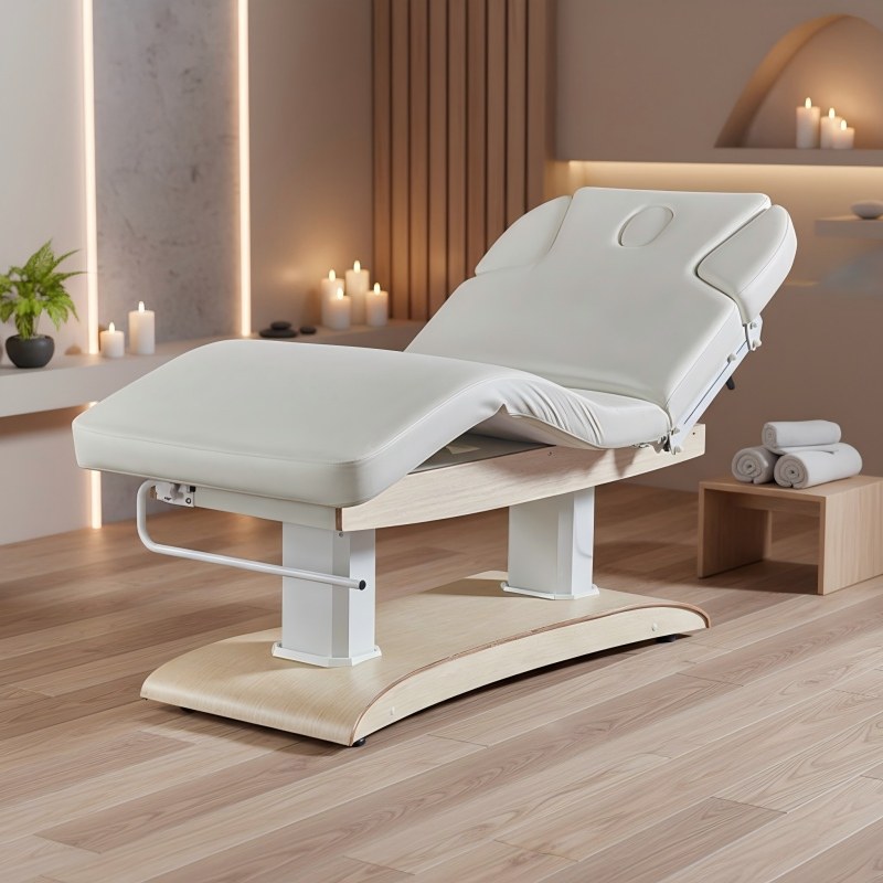 Health Wellness And Spa - Factory Customized Wood Grain Base Massage