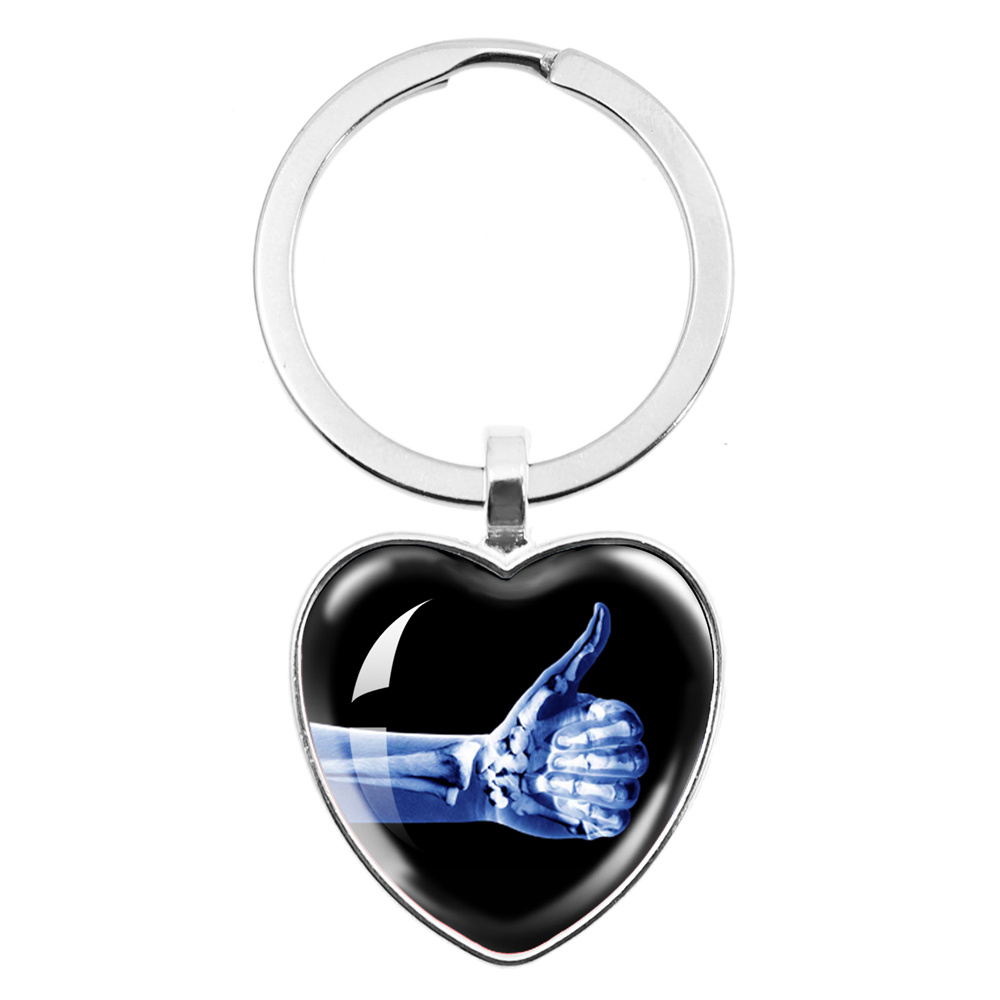 X-ray Film Peach Heart Keychai - Xbody Health & Wellness Functional Integrative Medicine Office & Medical Spa review and price