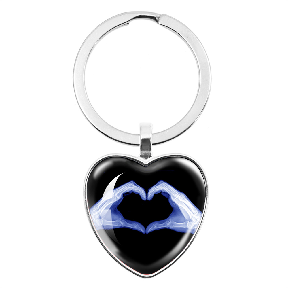 X-ray Film Peach Heart Keychai - Xbody Health & Wellness Functional Integrative Medicine Office & Medical Spa review and price
