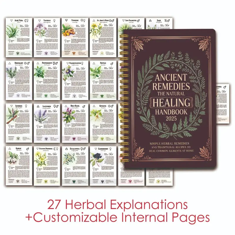 Natural Remedies Handbook with - Health & Wellness Lions review and price