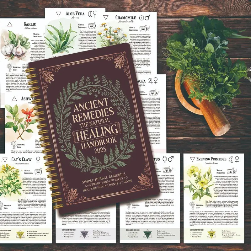 Natural Remedies Handbook with - Health & Wellness Lions review and price