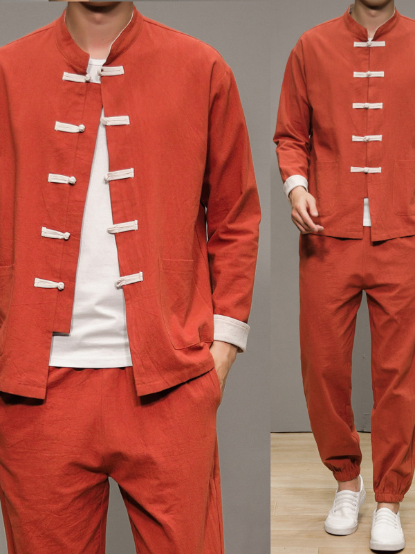 Chinese Style Cotton Linen Tan - Health & Wellness Lions review and price