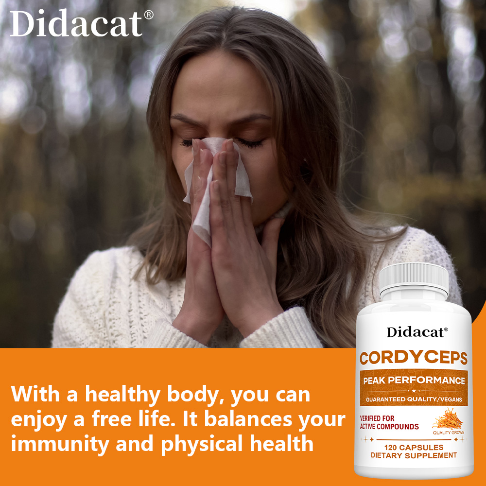 Cordyceps Mushroom Capsules 10 - Health With Wellness review and price