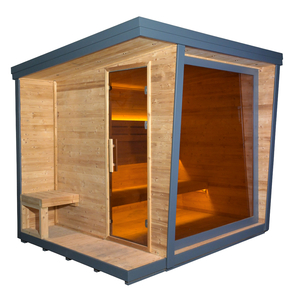 Custom Made Gray Outdoor Moder - Health Wellness And Spa review and price