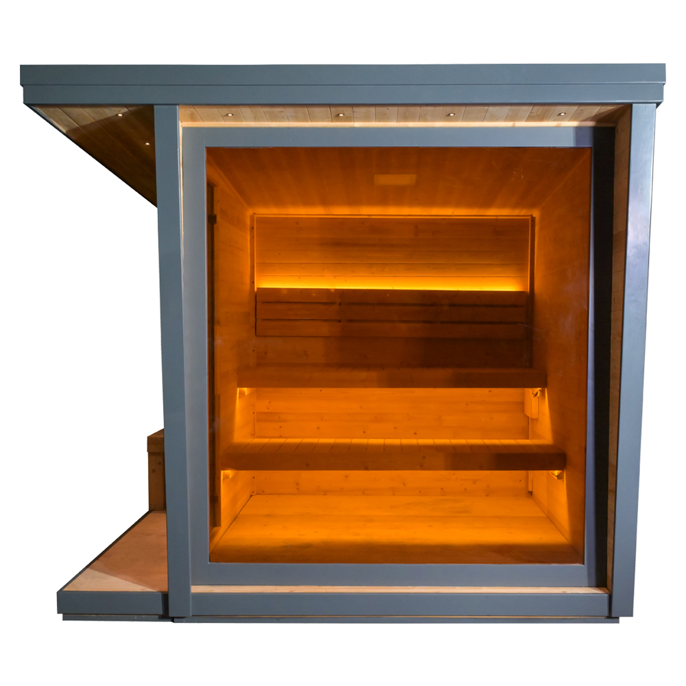 Custom Made Gray Outdoor Moder - Health Wellness And Spa review and price